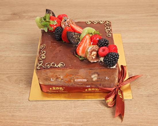 Chocolate Hazelnut Mousse Cake （巧克力榛子慕斯蛋糕)